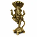 Brass Ganesh Idol for Home Decor & Pooja