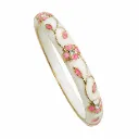Floral Enamel Bangle